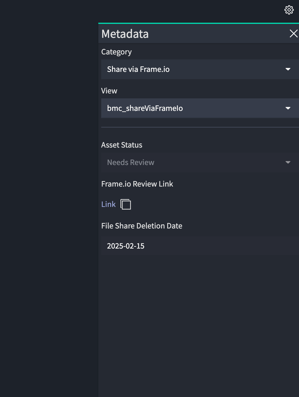 Image 10 - Asset Detail Page - Link Metadata